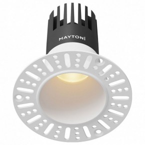 Встраиваемый светильник Maytoni Dip DL120-10W-2.7K-TRS-W в Перми - perm.ok-mebel.com | фото
