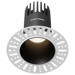 Встраиваемый светильник Maytoni Dip DL120-10W-4K-TRS-B в Перми - perm.ok-mebel.com | фото