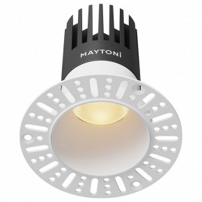 Встраиваемый светильник Maytoni Dip DL122-15W-2.7K-TRS-W в Перми - perm.ok-mebel.com | фото