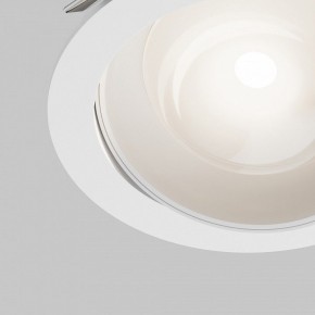 Встраиваемый светильник Maytoni Lens DL105-12W3K-W в Перми - perm.ok-mebel.com | фото 7
