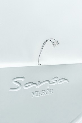 Зеркало Gia 75 white с подсветкой Sansa (SGa1044Z) в Перми - perm.ok-mebel.com | фото 5