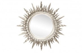 Зеркало круглое серебро (1810(1) в Перми - perm.ok-mebel.com | фото 1